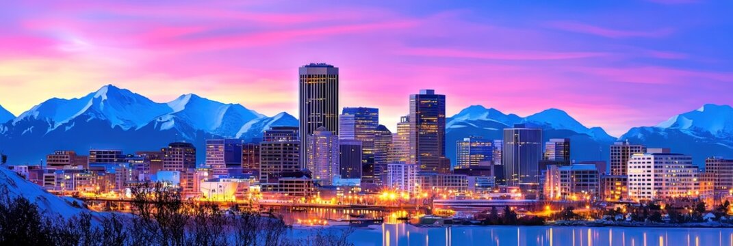 anime anchorage downtown skyline 