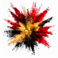 Farbexplosion Deutschland Stil