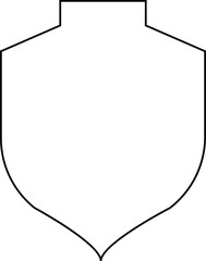 Shield with a legacy-style crest design reflecting sovereign heritage.