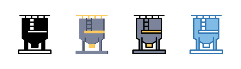 Grain Elevator Icon