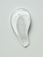 transparent gel drop