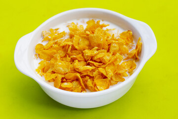 Cornflake cereal for morning breakfast