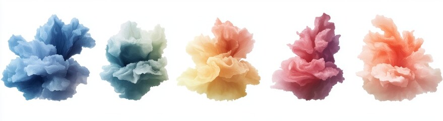 The design features a modern, 3D, chameleon-inspired shape with a Y2K aura, incorporating a holographic abstract blur spot, soft geometric blend, and isolated graphic design elements, all