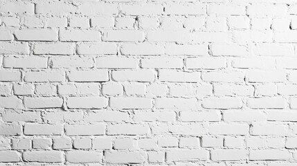 White plastering and painting brick wall white background