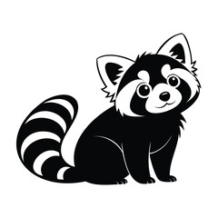 A cute cartoon tiger cub is a fun vector illustration of a wild mammal