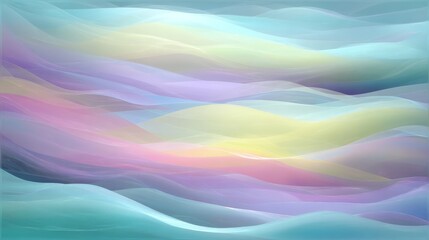 Obraz premium Pastel waves abstract background