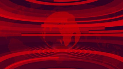 international news background animation. Digital world news background animation, Blue color 3d rotated earth technology news animated. global earth rotating digital world breaking news Studio, - Powered by Adobe