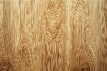 A photo of a natural oak wooden background featuring soft and detailed wood grain patterns evenly distributed across the surface The oak is finished with a matte texture giving it a