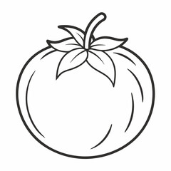 vector illustration of an apple