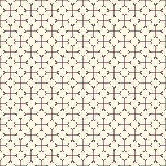 Seamless crosses vector. Tribal wallpaper. Ethnic ornament. Folk pattern. Geeometric backdrop. Mosaics motif. Grid background. Digital paper. Textile print. Ethnical web design. Abstract image