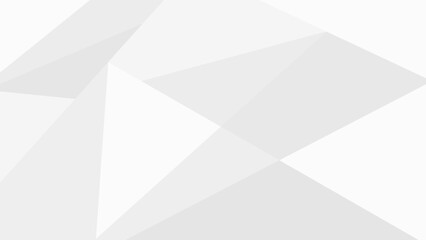 Abstract white and grey geometric background. Vector flat design backdrop.