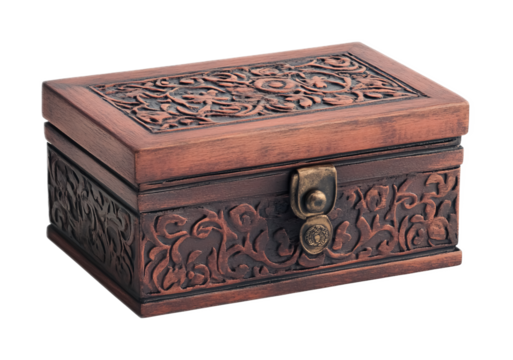 Zakat Box (Charity Box) for Islamic Charity Contributions - Isolated on White Background