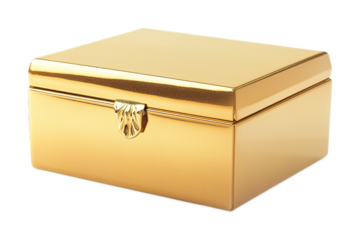 Zakat Box (Charity Box) for Islamic Charity Contributions - Isolated on White Background
