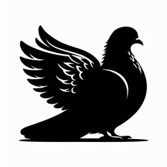 Fototapeta premium A vector pigon.