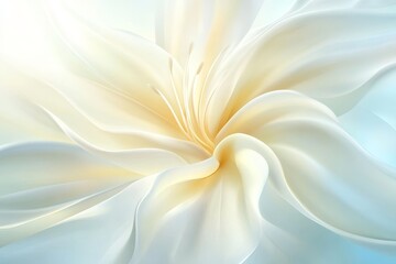 Obraz premium Abstract floral design in pale pastel tones.