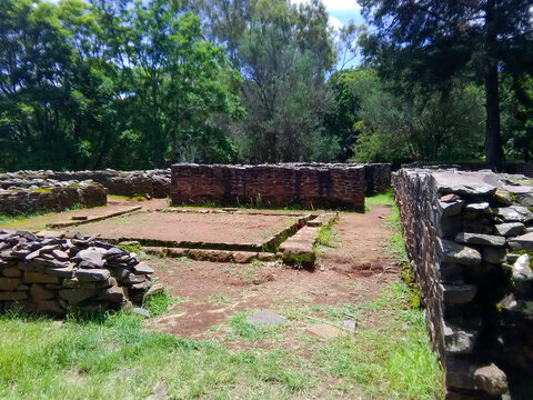 Tzintzuntzan Archaeological Site by Lake Patzcuaro, Ancient Purepecha Civilization, Michoacan, Mexico