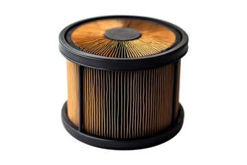 air filter clean dirty for car isolated on transparent background
