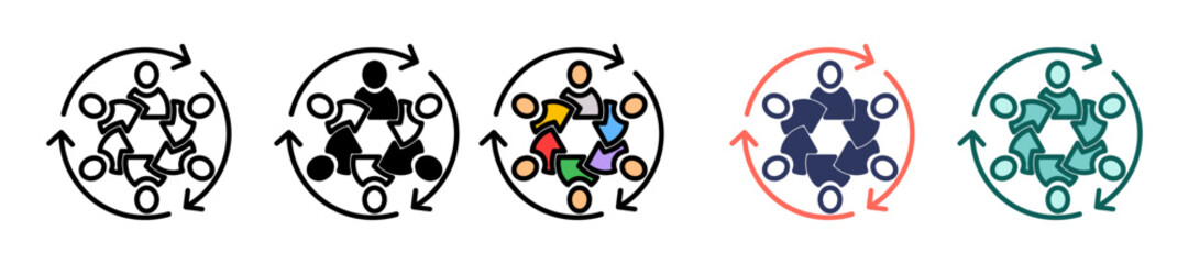 Group Dynamics Multiple icon