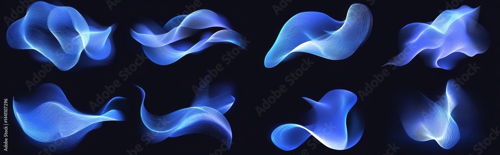 Poster the modern effect of the 3d wifi neon light symbol technology is accentuated by its pairing with an 