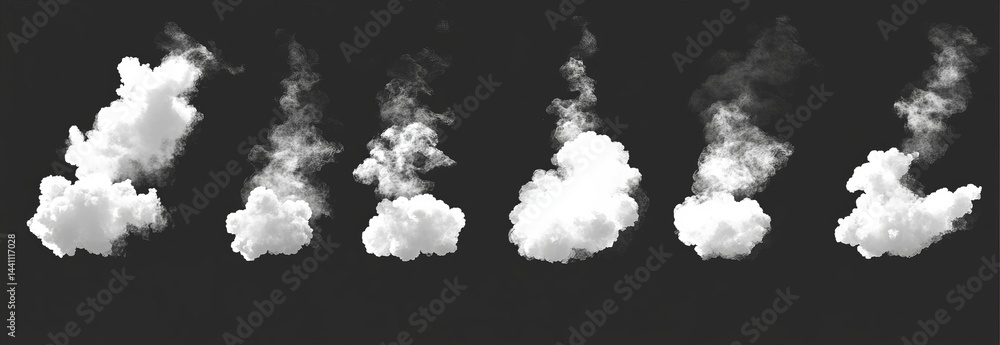 Poster an animated sequence illustrates the movement and dissipation of a speed dust cloud, showcasing its 