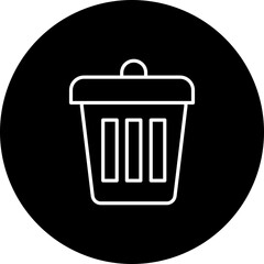 Junk  Black Circle  Icon Design