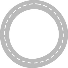 Circular Road Track Frame
