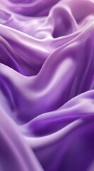 Obraz premium Purple silk fabric drapes, soft light, elegant background, design texture