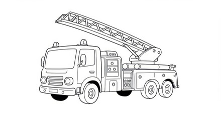 Black And White Line Art