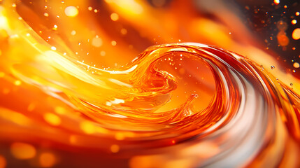 Creation swirls within solar tempest reflecting energy conscious universe flow illustration. Conscious Flame. Illustration