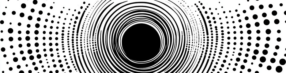 Obraz premium Grain texture globes, abstract black dot spheres, round paint spray shapes, and gradient color circular objects are depicted in a modern realistic illustration set isolated on a white background,