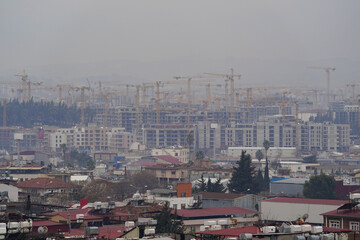 General view of Antakya, Hatay, Turkiye