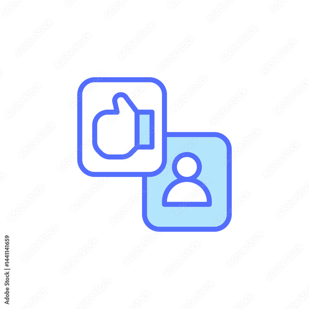 Poster teamwork and business collaboration icon representing professional discussion and planning in a mode