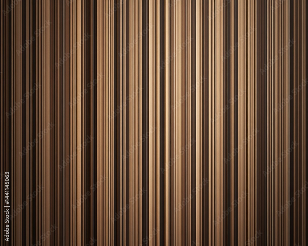 Poster abstract brown vertical stripe pattern