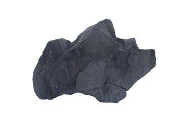 wood Charcoal isolated on transparent background