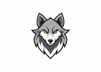 Silent Watcher: A detailed image of a wolf with intense eyes showcases the animal's power. Capturing the grace and wild beauty of the grey wolf.