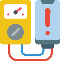 tester illustration on a white background     