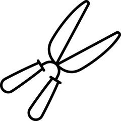 trimmer illustration on a white background     