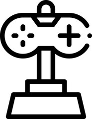 trophy illustration on a white background     