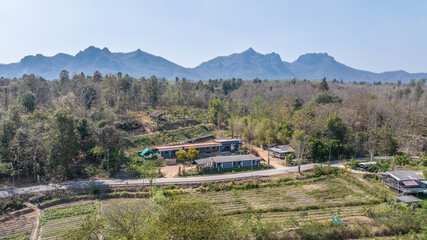 defaWat Chaloem Phrakiat, Chae Hom District, Lampang Province, Thailand