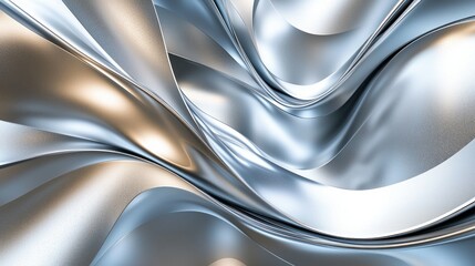 Abstract waves of fluid metal