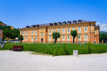Facade of the National Museum of Montenegro in Cetinje