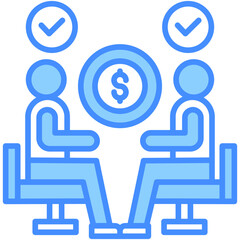 Fototapeta premium Bargaining Icon