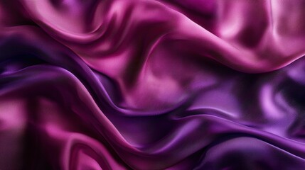 Obraz premium Luxurious Purple and Pink Silk Fabric Texture