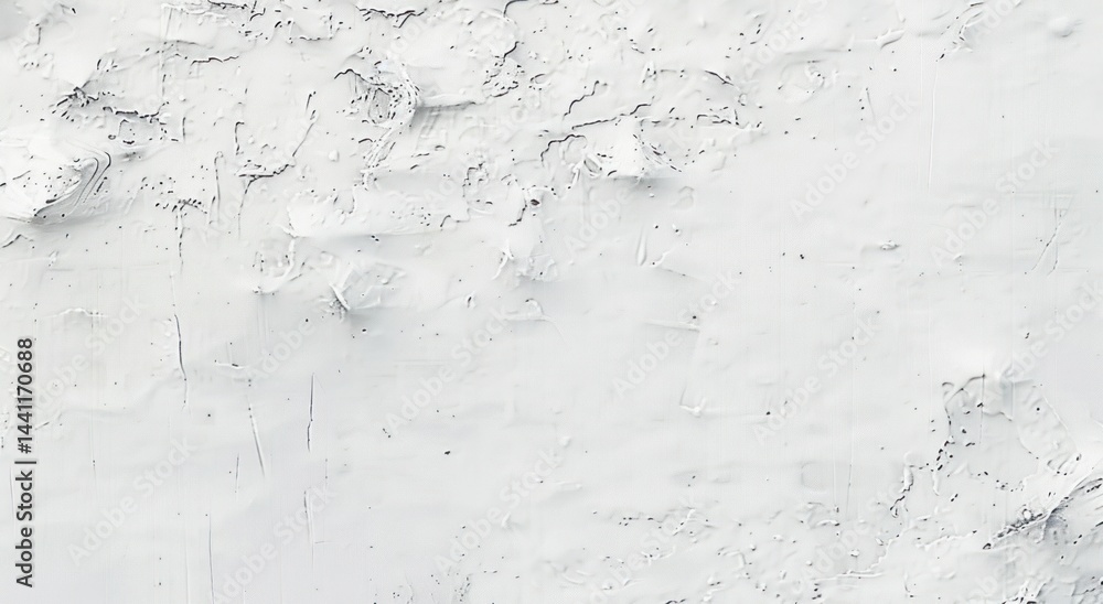 Aufkleber white textured surface with uneven rough patches and subtle cracks conveying a sense of weathered ma