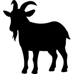 Goat silhouette