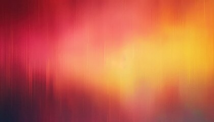 abstract gradient background with warm colors blending from red to yellow and subtle vertical texture lines evoking calm and warmth