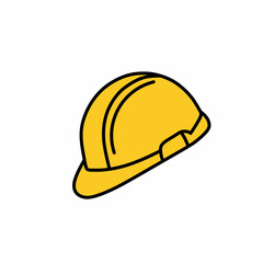 Safety helmet ilustration