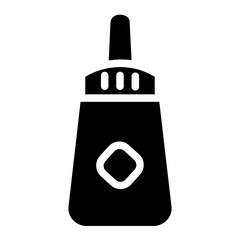 Obraz premium Business Meal Bottle Glyph Icon