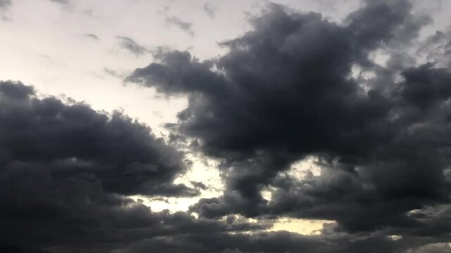time lapse clouds