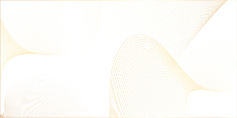 Futuristic golden line blend wave lines on transparent background. abstract background with line and curve concept .Design template for cover, business.. Vector geometric backgrounds.	
